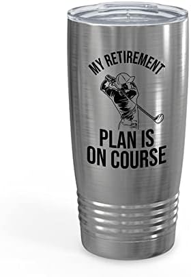 Мојот план за пензионирање е на курс Смешен голф за голф во пензија во пензија
