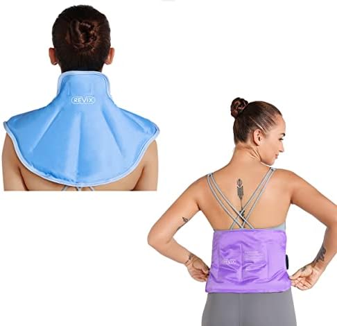 Свикс мраз пакет за вратот и рамената на горниот дел од болки во грбот и гел ладно пакување за долниот дел на грбот