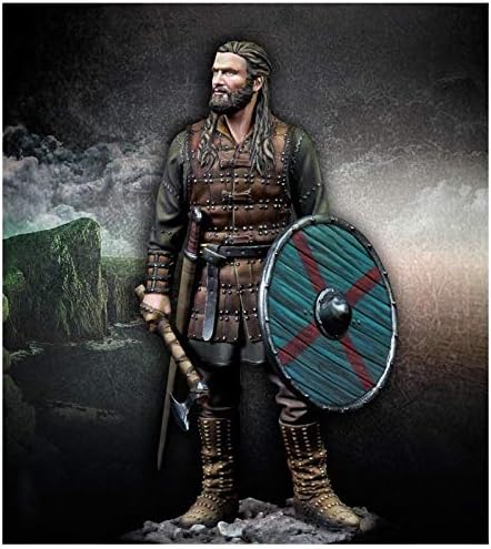 RISJC 1:24 75мм Антички Викиншки воин за стоење на модел на смола // n22697