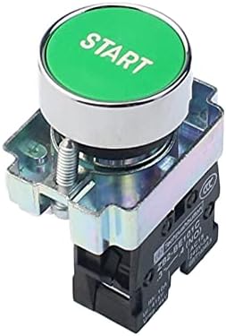 NYCR 22mm стартува копче со симбол со стрелка XB2 со копче за прекинувач со рамен допир, прекинувач за прекинувач на копчето за повторно