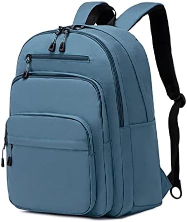 Ранец со повеќе џебови во Ланола, деловни или случајни ранци на лаптоп Daypack за мажи, жени или студенти - одговара до 15,6 инчи тетратка