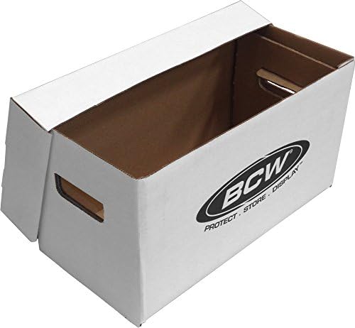 BCW 45 RPM кутија за складирање на винил - 5 CT
