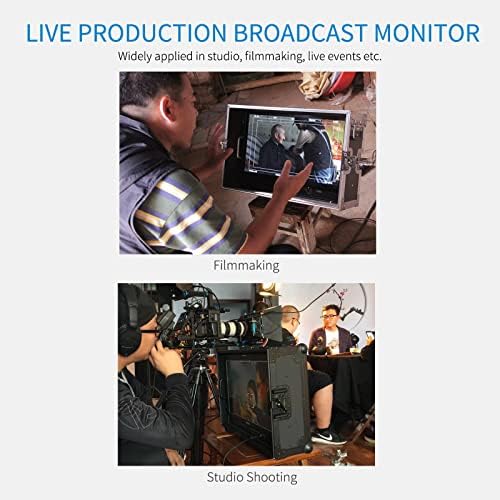 FEELWORLD ATEM156 - CO 15.6 Инчен Директор За Пренос Во Живо Lcd Монитор со 4 HDMI Влезен Излез Пренослив Носење За Видео Прекинувач Миксер Про