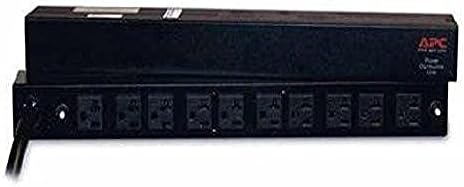APC Rack Mount PDU, Basic 100V-120V/30A, продажни места, 1U хоризонтален RackMount