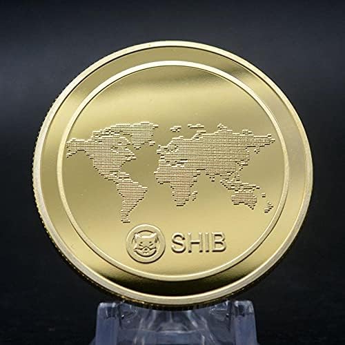 Cryptocurrency Омилена Монета Комеморативна Монета Шиба Ину Монета Doge Монета Боја Слободен Среќа Монета Кои Сакаат Монета Колекционерски