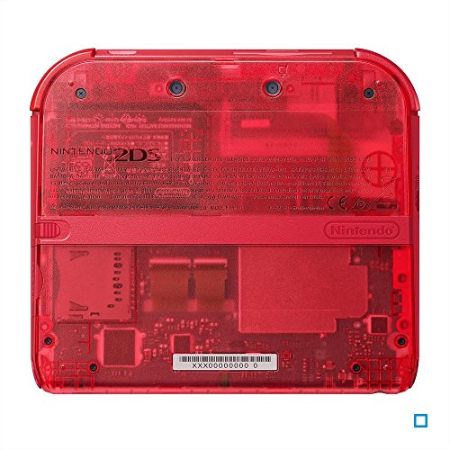 Nintendo 2ds Transparent Rouge