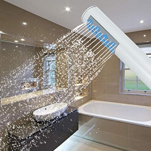 Глава за туширање, заштеда на вода заштеда на рачни диспензери за туширање залепени туш за кујна за бања за домаќинства G1/2 инчи