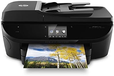 HP Завист 7640 безжичен Печатач Со Фотографии Во Една Боја Со Мобилно Печатење, Hp Инстант Мастило или амазон Цртичка надополнување подготвени