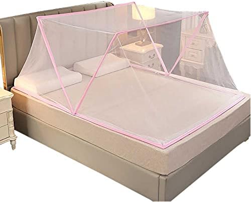 AXB комарци нето за кревет, преклопливи мрежи за комарци за преклопување за спална соба и патување на отворено, лесни за инсталирање и миење на мрежни комарци пренос?