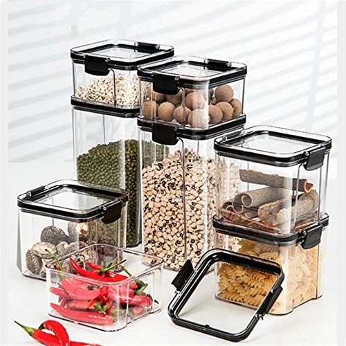 Кутија За Складирање Храна Во кујна Пластична Гранула Проѕирни Херметички Тестенини Кутија За Складирање Сува Храна Кутија За Складирање Храна