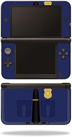 MOINYSKINS кожата компатибилна со Nintendo 3DS XL - полицаец | Заштитна, издржлива и уникатна обвивка за винил декларална обвивка | Лесен