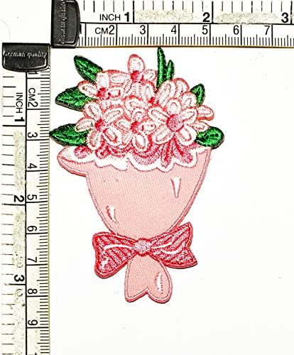 Кленплус 3 парчиња. Розова Цвеќе Буш Денот На Вљубените Подарок Лепенка Налепници Занаети Уметност Шиење Поправка Везени Железо На