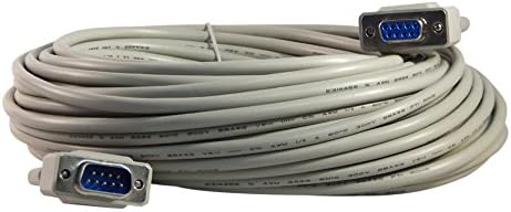 Основи на YCS 6 стапала DB9 9 PIN SERIAL / RS232 MALE / FEMALE CABLE CABLE