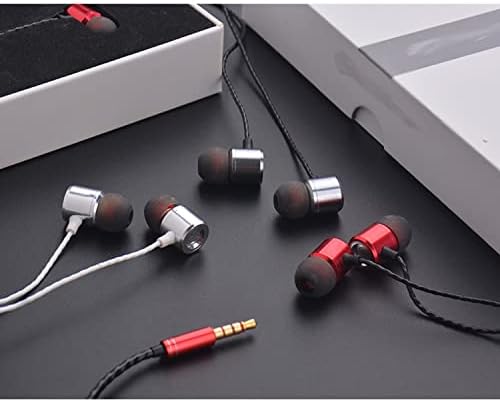 Провидени слушалки со контрола на волумен на микрофон, армиран кабел ， мемориска пена со висока дефиниција бучава изолира преносен