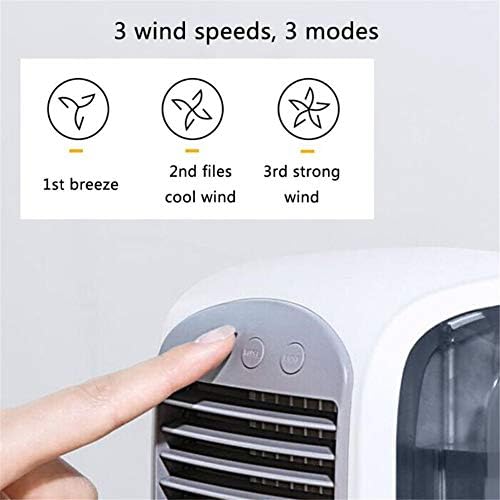 Gtest USB ладилник за воздух за тивка климатик биро вентилатор вентилатор за ладење на вода за ладење на вода без бесконечно испарувачки