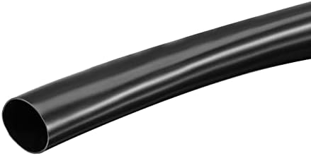Dmiotech 16mm ID 17mm OD, флексибилно црево PVC за заштита на жици и кабли ,, 3,0m/9,8ft должина црна
