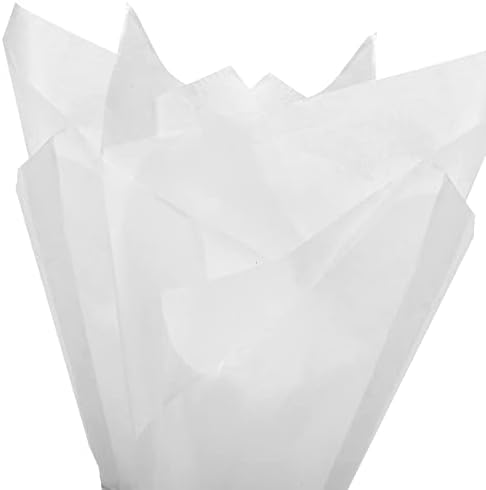 60 чаршафи хартија за бело ткиво хартија за завиткување за занаети за занаети подароци завиткување хартија за хартија за сечење цвет цвет Пом пом свадба Божиќна заб