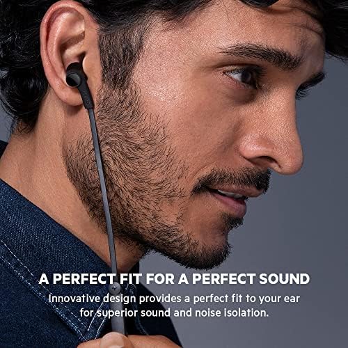Слушалки за звук на звукот на Белкин - жични слушалки во уво со микрофон - жични ушни уши за iPad mini, Galaxy, Huawei и повеќе со USB