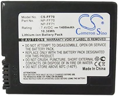 Камерон Сино 1400mah Батерија за DCR-DVD101, DCR-PC9, DCR-TRV30, DCR-TRV70, DCR-TRV730, DCR-TRV740, DCR-TRV8, DCR-TRV80, DCR-TRV830,