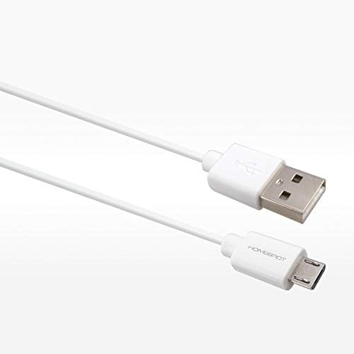 Краток 5 микро USB кабел 2 пакет бело