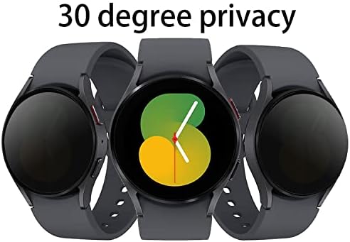 BWEDXEZ 3 ЕЕЗ Приватност Анти-Отсјај Заштитник На Екранот Анти-Шпионски Мек Филм Костум За Samsung Galaxy Watch 5 40mm /Watch5 Pro