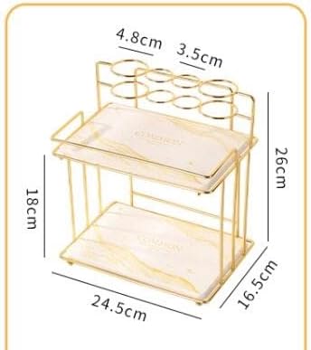 BKDFD не'рѓосувачки челик златен четки за заби чаша решетката за складирање бања за бања за бања за бања
