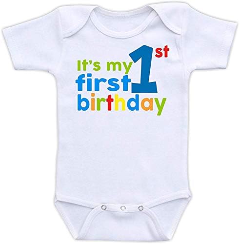 Xietao Тоа е мојот прв роденденски бутик бебешко тело за кратки ракави на унисекс