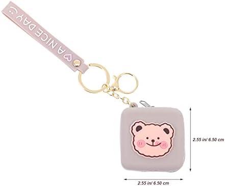 Valiclud телефонски паричник женски ранец чанта чанта за прицврстување на тастатурата USB кабелска торба клуч прстен прстен приврзок за клучеви