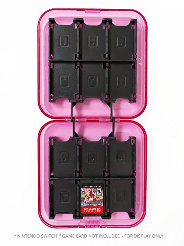 Индиго 7 - Нинтендо Прекинувач Игра Картичка Хард Пластични Складирање Носење Заштитник Случај Има 24, Розова