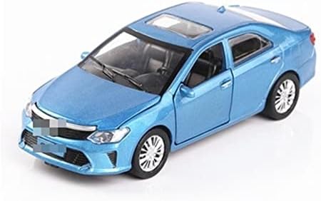 Скала модел на автомобили за Toyota Camry Metal Model Model Alloy Diecast Model Model Toy Повлечете го со звук лесен автомобил за деца 1/32 Пропорција