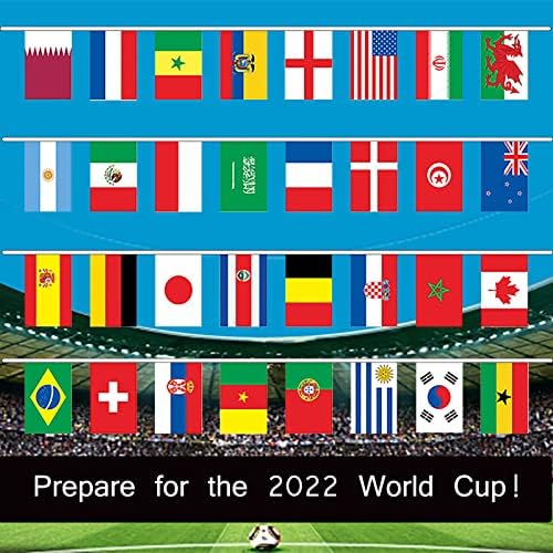 32 Земји Меѓународни Знамиња Со Жици, Знаменца За Знаменца За Спортски Настани На Светското Првенство, Бар, Украси За Забави