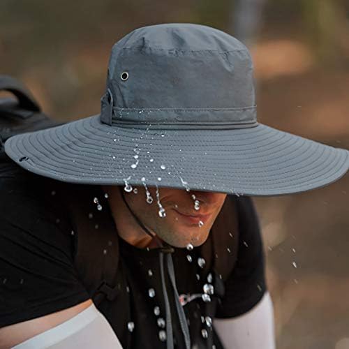 Преклопен риболов кофа капа за водоотпорни и женски модни федора капи, рибарско капаче за заштита од сонце за заштита од сонце за дишење