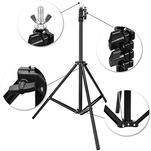 Систем за поддршка на прилог на XiulaiQ 2x3m 25W/135W LED чадори со меко -комплет за осветлување за видео во студиото за камера