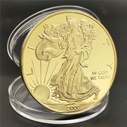 Повеќегодишна Златна Монета 2021 Комеморативна Монета За Слобода 2020 Орел Странска Монета Медал За Валута Подарок Монети За Сувенири