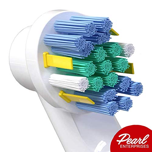 Перл претпријатија за замена на четки за четки од 12 компатибилни разновидни глави одговара на многу електрични бази на четки за заби -
