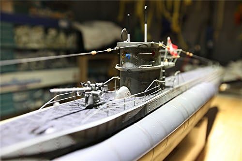 АРКМОДЕЛ ГЕРМАНСКИ У-БОТ ТИП VIIC Подморница 1:48 модели на скала Пластичен комплет за хоби