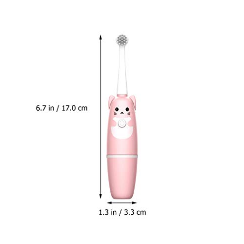 Електрични четки за заби Симпатична мачка деца четки за заби USB заби за заби за чистење орална стоматолошка четка за заби Детска електрична