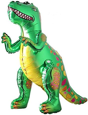 3Д диносаурус балони фолија стои зелен диносаурус танистрофеус змеј свадба бебе туш роденден декорација материјали момче деца играчки подарок