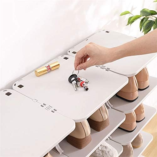 SDFGH Stackable Storage Shape Cox Space Space Space Space Organiter Hoster Please Contance Shoes Rack Sholf Sneakers Организатори