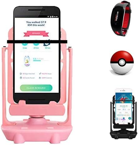 Телефонски замав чекор контра педометар компатибилен со Pokemon Go Poke Ball Plus Додатоци за мобилен телефон со USB кабел висока