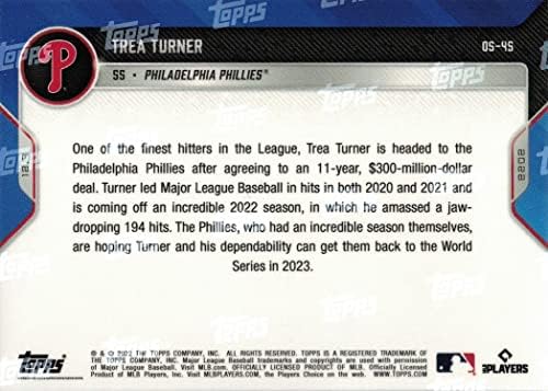 2012 Топс сега ОС -45 Бејзбол картичка Треа Тарнер - знаци со Филаделфија Филис - направени само 933!