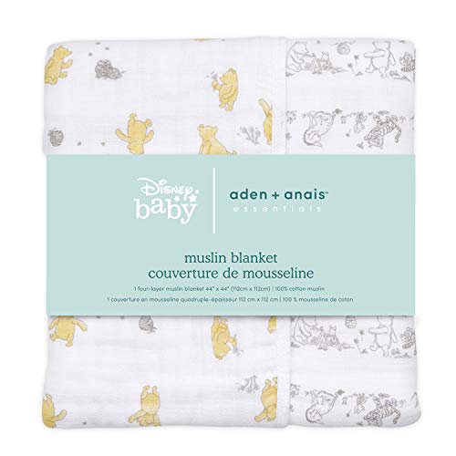 Aden + Anais Dream Sniven, бутик Муслин бебешки ќебиња за девојчиња и момчиња, идеална лесна новородена расадник и креветчето за креветчиња, подарок