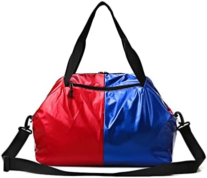 Нов модерен и голем капацитет женска чанта фитнес службено патување торба за багаж со торба за влечење светло складирање