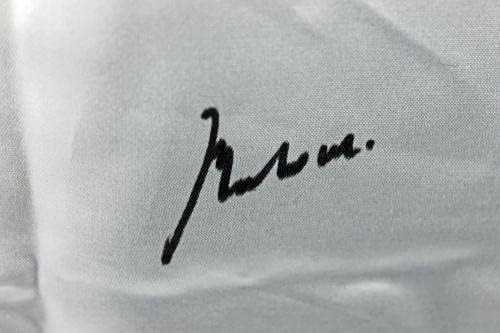 Мухамед Sign Потпиша Вечна Боксерска Наметка ПСА/ДНК ИТП #4А53182 - Автограмирани Боксерски Наметки И Стебла