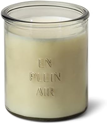 Peddywax Firefly Candle Co. En Plein Air миризливи свеќи со мешавина од восок од соја и стаклена тегла за еднократно стакло за домашен мирис и ароматерапија - 10 унца, морска сол и даб,