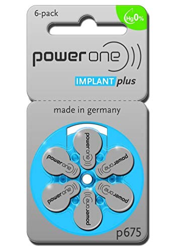 PowerOne Size-675p Cochlear, 2 пакувања