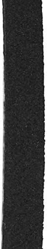 AEXIT 10 парчиња црни лепливи ленти од 0,6 см ширина од 4м должина од 3 мм дебела еднострана шок -изобилна леплива лента со сунѓер -лента
