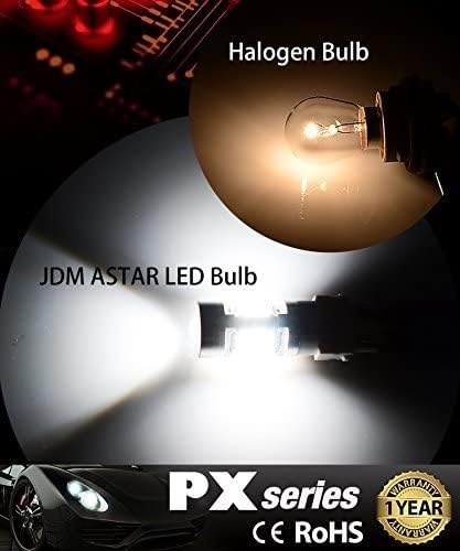 JDM ASTAR Супер Светла PX Чипови 7440 7441 7443 7444 Бела Резервна Копија Обратна LED Светилки