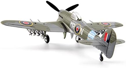 Модели на авиони Apliqe 1/72 за тајфун MK IB SW 409 Fighter 245 Squadron Aircraft WWII Воен авион модел Колекционерски украс графички приказ