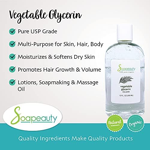 Зеленчук глицерин органски USP одделение Не-ГМО природно | Козметички производи, кожа, нега на коса, правење сапун, употреба на домаќинства